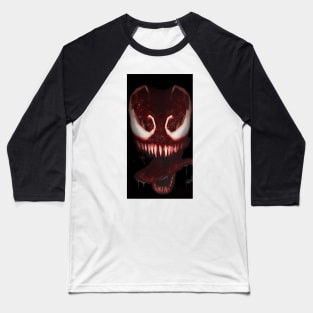 Carnage Face Baseball T-Shirt